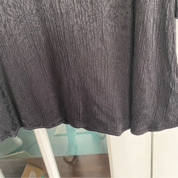 Sezane Ariette Dress FR 40 US 6 Black Shift Swing - Picture 7 of 15